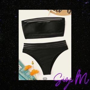 3 for $10: Mesh Panel Bandeau Bikini